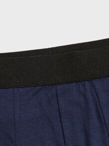 Men 5pcs Letter Graphic Boxer Brief - Multicolor - View 4