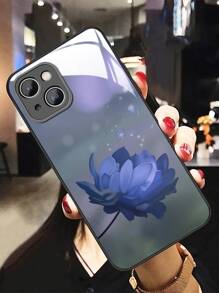1pc Floral Pattern Phone Case,International Version, Not The Domestic Version - Multicolor - View 2