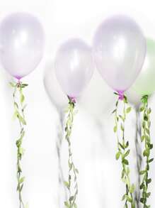 1pc Non-woven Fabric Artificial Leaf Vine, Multifunction Artificial Vine For Balloon, DIY