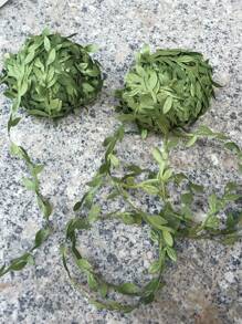 1pc Non-woven Fabric Artificial Leaf Vine, Multifunction Artificial Vine For Balloon, DIY