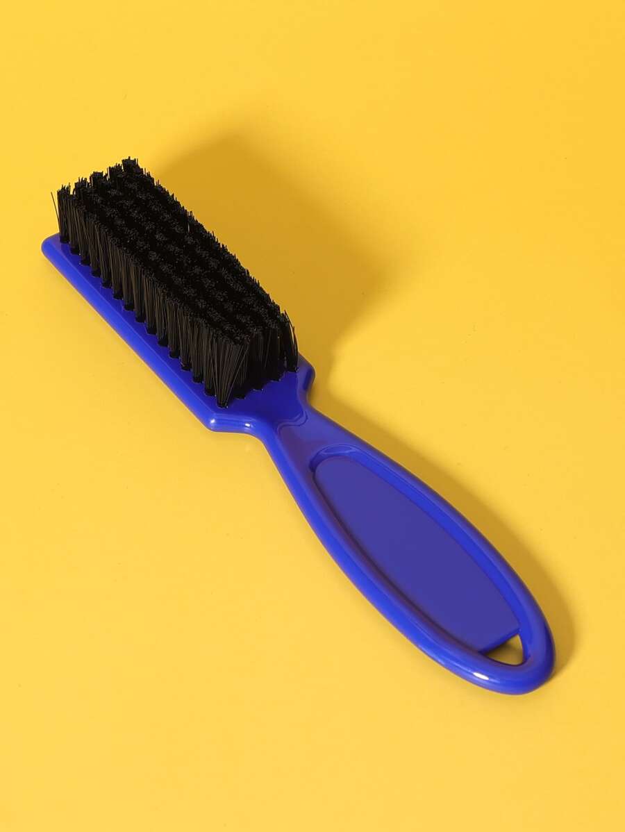 1pc Men Beard Cleaning Brush,Men's oil head brush hair salon haircut broken hair sweep fiber hair beard brush desktop cleaning brush dust brush - Multicolor - View 1