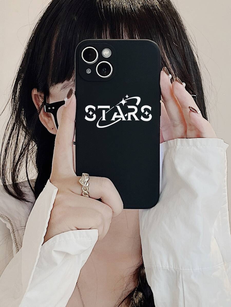 Funda para móvil con estampado de letra - Multicolor - Ver 1