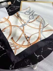 Belt Print Bandana - Multicolor - View 3