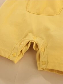 Peninsula Baby Bộ đồ liền thân cho bé gái sơ sinh có búp bê 2 trong 1 và phong cách thường ngày - Nhiều màu - Xem 7