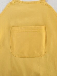 Peninsula Baby Bộ đồ liền thân cho bé gái sơ sinh có búp bê 2 trong 1 và phong cách thường ngày - Nhiều màu - Xem 8