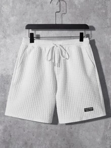 Manfinity VCAY Bộ hai mảnh Nam Dây kéo Đắp vá Túi Lá thư Giải trí - trắng - Xem 5