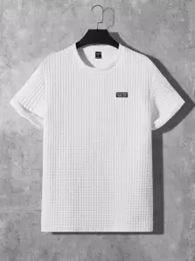 Manfinity VCAY Bộ hai mảnh Nam Dây kéo Đắp vá Túi Lá thư Giải trí - trắng - Xem 8