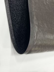 1入組PVC門墊，現代字母圖形防滑戶外歡迎墊，適用於家居房間裝飾