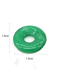 1pc Round DIY Bead - Green - View 3