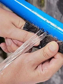 1卷5cm*1.5m PVC膠帶黑色耐高溫強力防水修補膠帶 - 黑色 - 查看 2