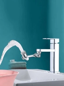 1pc ABS Faucet, Minimalist Rotatable Bib Tap For Home - Multicolor - View 3