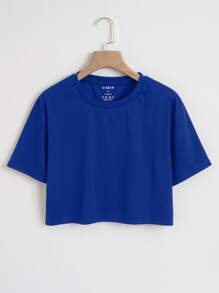 INAWLY 纯色短款 T 恤