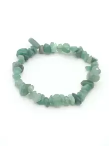 Vòng tay đính đá trang trí bằng đá - màu xanh lá - Xem 1