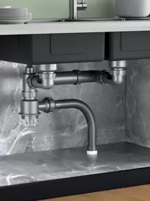 1 pieza Adhesivo de cocina de PVC, adhesivo de renovación de pared impermeable con patrón de mármol moderno para la cocina, adhesivos, adhesivo de pared, adhesivo de vinilo para decoraciones del hogar, artículos de decoración de primavera para refrescar tu hogar, adhesivos de decoración de festivales, regalos de cumpleaños y graduación - Multicolor - Ver 3