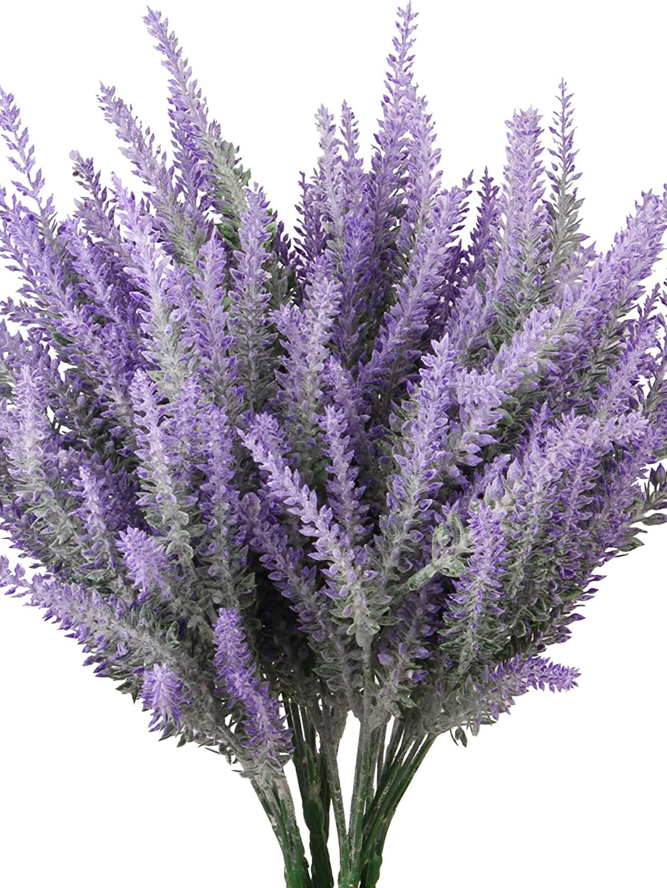 5入組/套人造花薰衣草花假植物塑料花戶外室內裝飾 - 紫色 - 查看 1