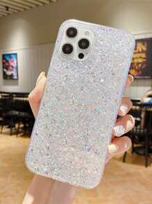 Glitter Phone Case - Clear - View 2