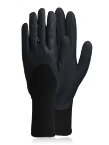 1雙黑色家用日常洗碗手套