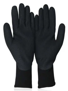 1雙黑色家用日常洗碗手套