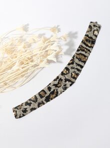 Sequin Decor Dickey Collar - Multicolor - View 2