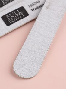 FULL BEAUTY 10pcs 180/240 Grit Nail File - White - View 4