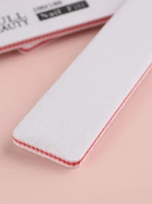FULL BEAUTY 5pcs 100/180 Grit Nail File - Red - View 3