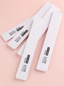 FULL BEAUTY 5pcs 100/180 Grit Nail File - Red - View 6