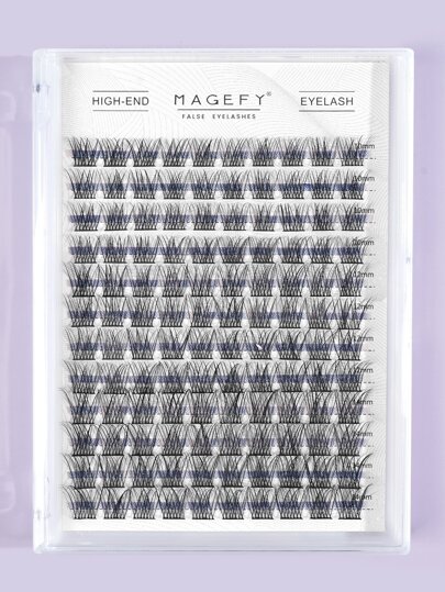  MAGEFY 20 جذر 120 عنقود من رموش السمكة المتقطعة متعددة الأنماط، مع لفات أطول نوع C شخصي DIY رموش بأطوال مختلفة، رموش طبيعية ناعمة مصنوعة يدويًا للاستخدام اليومي، رموش مانجا للعناقيد الرموش السفر، عناقيد الرموش، رموش فردية، رموش، رموش مزيفة