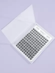 MAGEFY 20 chân 120 cụm lông mi kiểu đuôi cá phân đoạn hỗn hợp, với độ cong dài hơn C Lông mi tự làm cá nhân có độ dài khác nhau, Lông mi thủ công mềm mại tự nhiên để sử dụng hàng ngày, Lông mi Manga cho cụm lông mi du lịch, Cụm lông mi, Lông mi riêng lẻ, Lông mi, Lông mi giả - màu đen - Xem 4