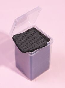 200 miếng khăn lau móng không xơ, miếng tẩy sơn móng tay, khăn lau nối mi, miếng tẩy sơn móng tay mềm không dệt chứa acetone, khăn lau móng để chuẩn bị móng và tẩy sơn gel, khăn lau gel móng không xơ, khăn lau nối mi, dụng cụ làm móng không cần nước dành cho phụ nữ và bé gái, dùng để làm sạch và tẩy móng hàng ngày, dụng cụ làm móng, đồ dùng làm móng. - màu đen - Xem 4