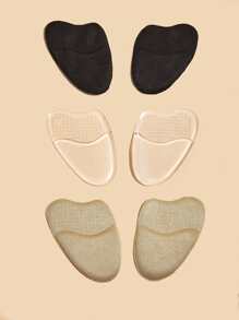 Ball Of Foot Cushions, 2pcs Silicone Self-adhesive Metatarsal Pads, Non-slip Forefoot Insole, Comfortable High Heel Inserts, Forefoot Cushions, Foot Sole Protection Pad, Soft Gel Insole Pads For Women Men - Multicolor - View 3