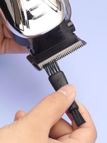 5 cepillos de limpieza de maquinilla de afeitar eléctrica, cepillo de limpieza de maquinilla de afeitar, cepillo de limpieza eléctrico de doble cara, juego de limpiador de cepillo de afeitar, cerdas de nailon, mango de PP - Negro - Ver 6