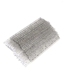 50pcs Disposable Eye Shadow Brushing Beautiful Eyelashes Crystal Rod Swab Sticks Coating Sticks For Grafting Eyelashes Removal Swab Sticks, Fake Eyelashes Cleaning Sticks - Black - View 3