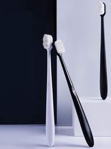 2入組ABS牙刷現代素色牙刷