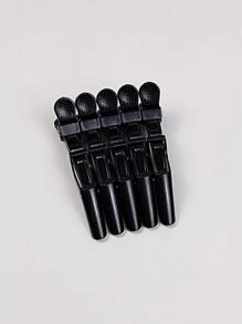 6 CÁI Kẹp Cá Sấu Salon, Kẹp Nhựa Phân Vùng, Kẹp Tóc, Kẹp Váy Dạ Hội, Kẹp Trang Điểm, Dụng Cụ Làm Tóc, Nhiều Màu, Kẹp Salon Dễ Thương Hàng Ngày, Dụng Cụ Làm Tóc Phân Vùng Salon Thích Hợp Cho Gia Đình, Du Lịch Ngoài Trời Hàng Ngày, Quà Tặng Tiệc - màu đen - Xem 2
