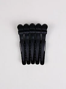 6 CÁI Kẹp Cá Sấu Salon, Kẹp Nhựa Phân Vùng, Kẹp Tóc, Kẹp Váy Dạ Hội, Kẹp Trang Điểm, Dụng Cụ Làm Tóc, Nhiều Màu, Kẹp Salon Dễ Thương Hàng Ngày, Dụng Cụ Làm Tóc Phân Vùng Salon Thích Hợp Cho Gia Đình, Du Lịch Ngoài Trời Hàng Ngày, Quà Tặng Tiệc - màu đen - Xem 8