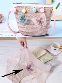 10入组/套滌綸服裝蝴蝶設計DIY服裝裝飾用品適用於包