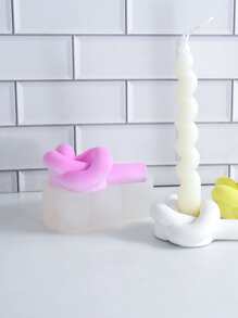 1入組矽膠創意打結設計矽膠模具 - 白色 - 查看 4