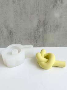 1入組矽膠創意打結設計矽膠模具 - 白色 - 查看 5