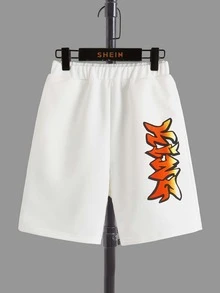 SHEIN Bộ hai mảnh Trai Hoạt hình Giải trí - Nhiều màu - Xem 4