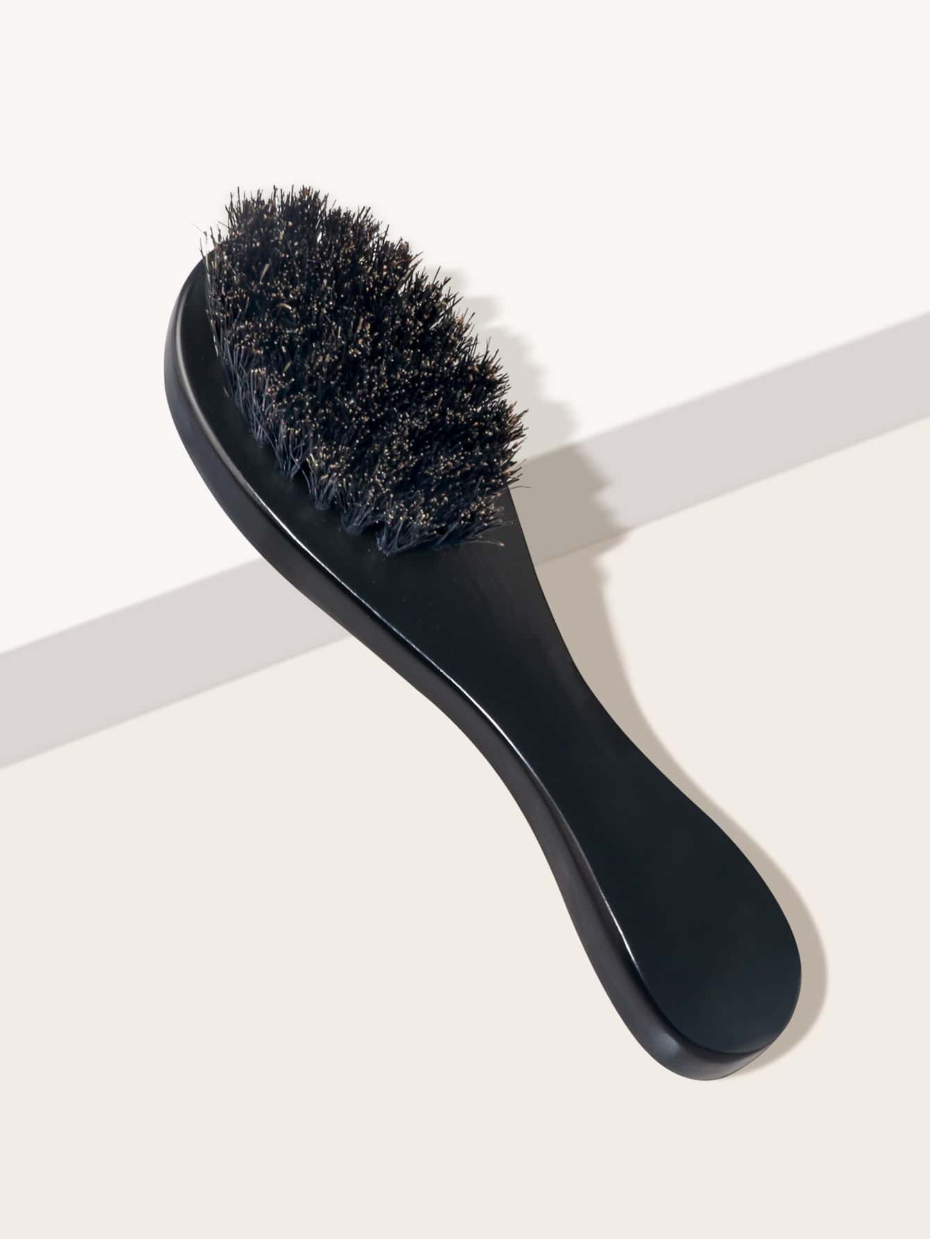 1pc Men Beard Cleaning Brush - Black - View 1