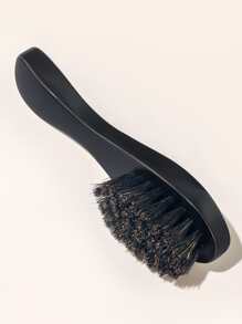 1pc Men Beard Cleaning Brush - Black - View 2