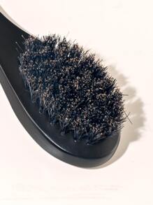 1pc Men Beard Cleaning Brush - Black - View 4