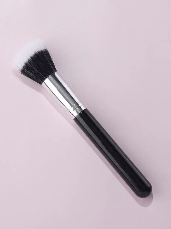 1pc Blush Brush Duo Fiber Stippling Brush Premium Stipple Brush Liquid