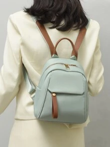 Mochila clásica mini minimalista - Verde - Ver 1