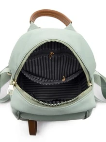 Mochila clásica mini minimalista - Verde - Ver 7