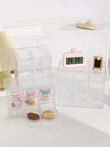 1入組透明文具收納盒