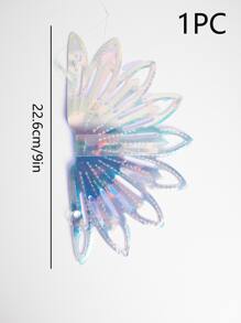 1入組PET掛飾派對花卉設計裝飾 - 彩色 - 查看 3