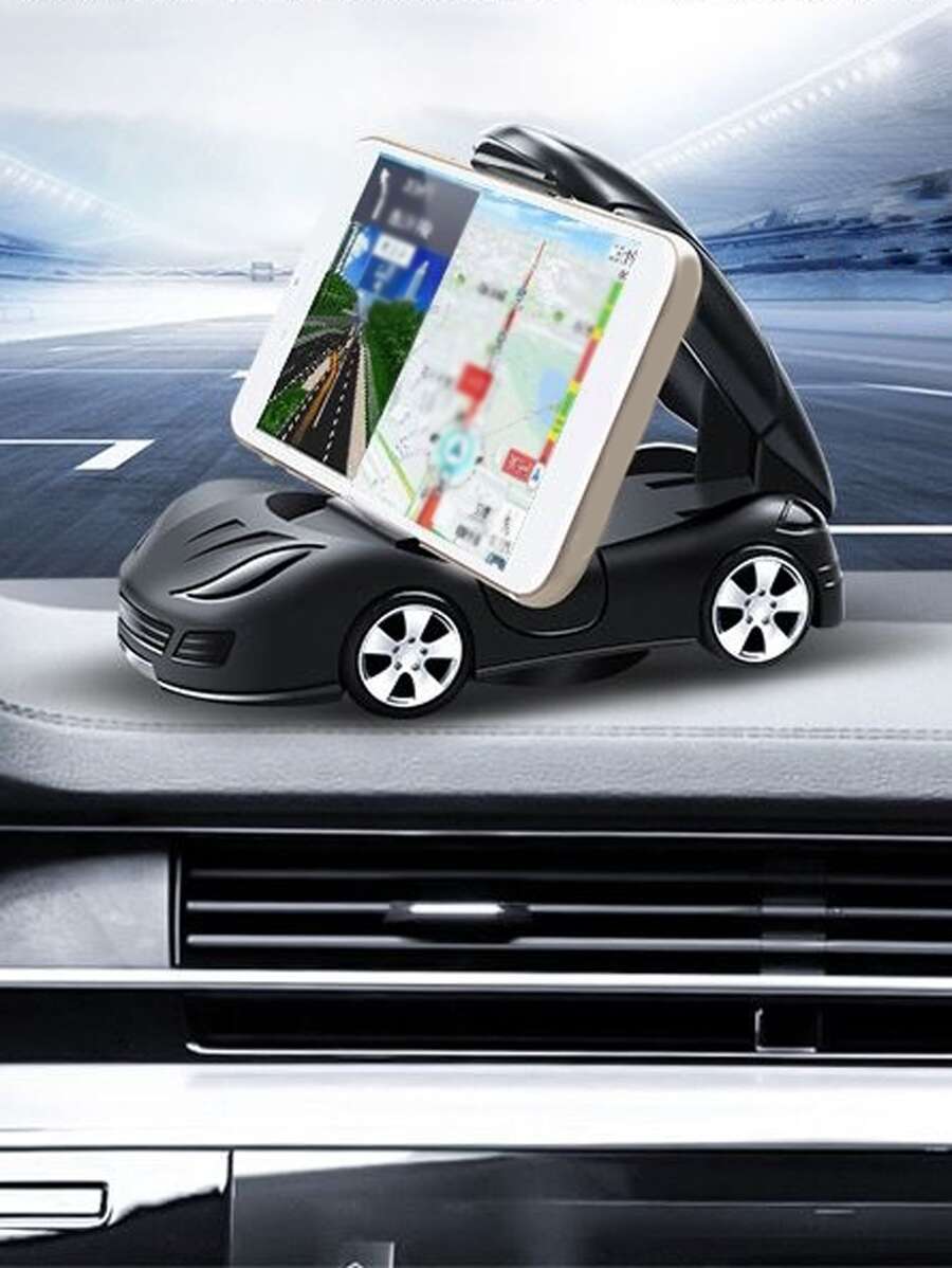 Giá đỡ điện thoại trên ô tô 1 gói - màu đen - Xem 1