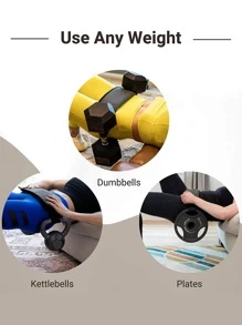 1 đai tập tạ - màu đen - Xem 6