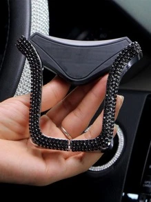 1入組水鑽裝飾手機車載支架